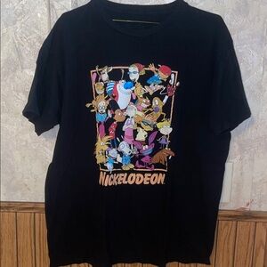 Nickelodeon Multicolor Character Tee (L)